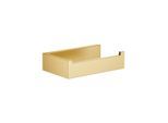 Dornbracht Mem Papierrollenhalter 83500780-28 ohne Deckel, Ausladung 85 mm, messing gebürstet