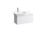 Laufen Waschtisch-Unterschrank INO 77 x 35,5 x 35 cm, 1 Schublade, weiß matt