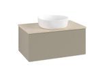 Villeroy & Boch Antao Waschtischunterschrank 800x360x500mm K30113HK mit Struktur FK/AP: HK/3