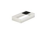 Dornbracht Mem Handtuchring 83200780-08 eckig, Ausladung 105 mm, platin