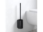 Keuco Plan Black Selection Toilettenbürstengarnitur 14972370200 schwarz, Kunststoff-Einsatz schwarz
