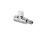Oventrop Thermostatventil Baureihe E 1163162 1/2", Durchgang, weiss