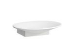 LAUFEN The new classic Seifenschale H8738567570001 14x11,5x3,5cm, weiß matt