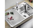 Blanco Classic 40 s Spüle 511124 78x51cm, Edelstahl Seidenglanz, rechts, ohne Ablauffernbedienung
