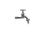 Universal Auslaufventil 422108 Messing glanzverchromt, 3/4", Schlauchverschraubung