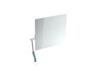 Hewi Kippspiegel 802.01.100L55 725x741x73mm, Hebel links, aquablau