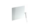 Hewi Kippspiegel 802.01.100R98 725x741x73mm, Hebel rechts, signalweiß