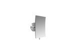Emco Pure Klebe-Wandspiegel 109400130 132 x 212 mm, 3-fach, eckig, chrom