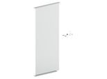 Keuco Royal Match Spiegelschranktür Ersatzteil 90101170038 links, 324x700mm, silber-eloxiert