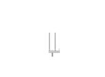 Stiebel Eltron Einhebel-Wand-Armatur MEKD, A 205624 A 200 mm, für Komfort- und Kompakt-Durchlauferhitzer