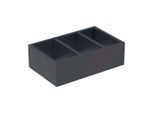 Geberit Smyle Square Schubladeneinsatz 500676001 32,3x9,8x20cm, lava strukturiert, H-Teilung