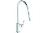 Ideal Standard Gusto Küchenarmatur BD409AA chrom, mit hohem Rohrauslauf, Niederdruck
