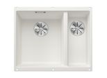 Blanco Subline 340/160-u Spüle 523552 55,5x46cm, PuraDur weiß, links, für Unterbau