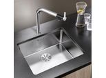 Blanco Andano 500-u Spüle 522967 54x44cm, Edelstahl Seidenglanz, für Unterbau