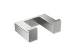 Hewi System 900 Q Doppelhaken 900Q90.001XA geschliffen, aus Edelstahl, 60x20x42mm