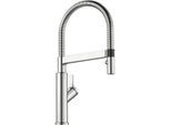 Blanco Solenta-s Küchenarmatur 522407 Hebel rechts, edelstahl finish UltraResist
