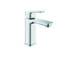 Grohe Cubeo Waschtischarmatur 1017570000 M-Size, glatter Körper mit Push-open Ablaufgarnitur 1 1/4", chrom