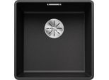 Blanco Subline 400-f Spüle 523475 42,7x42,7cm, PuraDur anthrazit, für Unterbau