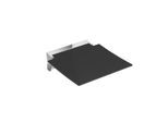Hewi 350 Klappsitz 950.51.4059092 350 x 373 x 107 mm, Sitzfläche anthrazitgrau, mobil, verchromt