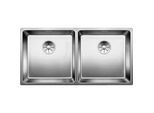 Blanco Andano 400/400-if Spüle 522985 86,5x40cm, Edelstahl Seidenglanz, IF-Flachrand