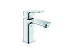 Grohe Cubeo Waschtischarmatur 1017320000 S-Size, glatter Körper mit Push-open Ablaufgarnitur 1 1/4", chrom
