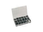 HAAS O-Ring-Sortiment 7370 für Hansa Armatur, 845 Stück, 270x180x2mm, Gummi, transparent