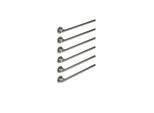 Dornbracht Handtuchwärmer, 6-fach 83316979-19 SERIENSPEZIFISCH Wandmontage, Dark Chrome