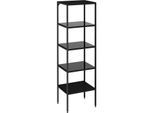 Isvea Ombra Regal stehend 29MN3008035I 35x30x117cm, matt schwarz