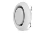 Helios Tellerventil KTVA 125, 0942 DN 125 mm, Kunststoff, für Abluft