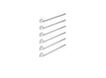 Dornbracht Handtuchwärmer, 6-fach 83316979-00 SERIENSPEZIFISCH Wandmontage, Chrom