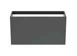 Ideal Standard Conca Waschtisch-Unterschrank T3997Y2 ohne Waschtisch-Platte, 1 Auszug, 100 x 37 x 54 cm, Anthrazit matt lackiert