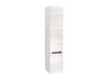 Villeroy & Boch Subway 2.0 Hochschrank A71010E8 35x165x37cm, rechts, Griff chrom, white wood