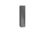 Villeroy & Boch Subway 2.0 Hochschrank A70910PD 35x165x37cm, links, Griff chrom, black matt lacquer