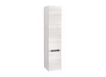 Villeroy & Boch Subway 2.0 Hochschrank A71000E8 35x165x37cm, rechts, Griff silbermatt, white wood