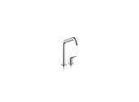 hansgrohe Spültisch Armatur Axor Citterio 34820000 schwenkbarer Auslauf 360 Grad, chrom