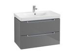 Villeroy & Boch Subway 2.0 Unterschrank A69600FP XL, 78,7 x 52 x 44,9 cm, Glossy Grey