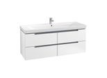 Villeroy & Boch Subway 2.0 Unterschrank A69800MS XL, 128,7 x 52 x 44,9 cm, Weiss Matt