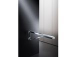 Keuco Axess WC-Stützklappgriff 35003170851 Aluminium silber-eloxiert/weiß, 850 mm