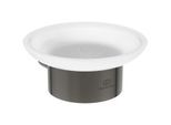 Ideal Standard Conca Seifenschale T4509A5 rund, Magnetic Grey