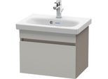 Duravit DuraStyle Waschtisch-Unterschrank DS630300743 50 x 36,8 cm, betongrau/basalt matt, 1 Auszug