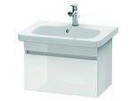 Duravit DuraStyle Waschtisch-Unterschrank DS637902218 58 x 36,8 cm, weiß hochglanz/weiß matt, 1 Auszug