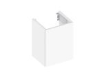 Keuco X-Line Waschtisch-Unterschrank 33122110001 46x60,5x38cm, links, Dekor anthrazit seidenmatt, Glas anthrazit klar
