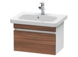 Duravit DuraStyle Waschtisch-Unterschrank DS637907918 58 x 36,8 cm, nussbaum natur/weiß matt, 1 Auszug