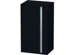 Duravit Ketho Halbhochschrank KT1266L1616 50x36x88cm, Tür links, Eiche schwarz