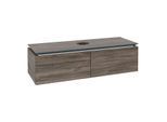 Villeroy und Boch Legato Waschtischunterschrank B61100RK 140x38x50cm, Waschtisch mittig, Stone Oak