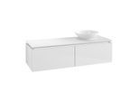 Villeroy & Boch Legato Waschtischunterschrank B615L0DH 140x38x50cm, mit LED-Beleuchtung, Glossy White