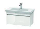 Duravit DuraStyle Waschtisch-Unterschrank DS639902118 73 x 36,8 cm, nussbaum dunkel/weiß matt, 1 Auszug
