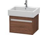 Duravit Ketho Waschtisch-Unterschrank KT668602121 55 x 44 cm, nussbaum dunkel, 1 Auszug, wandhängend