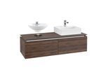 Villeroy & Boch Legato Waschtischunterschrank B668L0VH 140x38x50cm, mit LED-Beleuchtung, Arizona Oak
