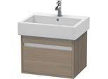 Duravit Ketho Waschtisch-Unterschrank KT668603535 55 x 44 cm, Eiche terra, 1 Auszug, wandhängend